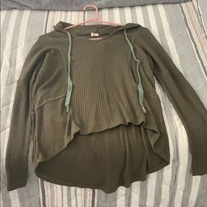 Cozy green shirt